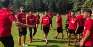 ЦСКА започна подготовка с един куп младоци