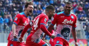 Аталанта - Наполи 1:3 