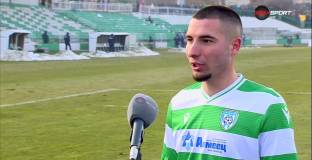 Димитър Тонев е играч на мача Левски – Черно море