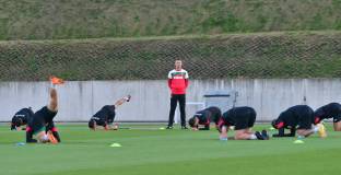 Националите проведоха първа тренировка под ръководството на Кръстаич