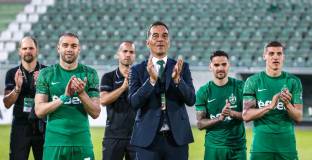 Лудогорец поздрави Петричев