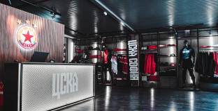 ЦСКА откри официалния си фен магазин