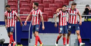 Атлетико с очаквана победа срещу Уеска (видео)