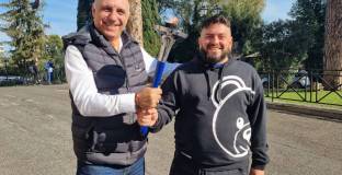 Стоичков подкрепи благородна инициатива в Рим, видя се със сина на Марадона