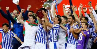 Реал Сосиедад грабна Купата на Краля (видео)