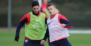 Уилшър започна тренировки в Арсенал