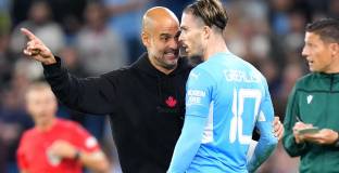 Гуардиола саркастично обясни конфронтацията си с Грилиш