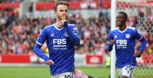 Брентфорд - Лестър Сити 1:2 