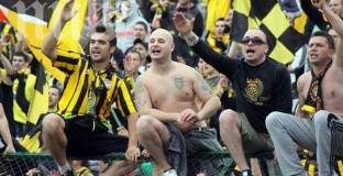   24 задържани след бой между фенове на Ботев и АПОЕЛ