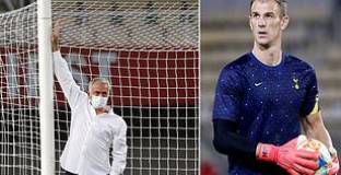 Жозе поискал смяна на вратите преди мача с Шкендия