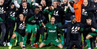 Лудогорец - Славия 4:1 