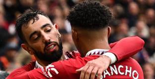 Ман Юнайтед с минимален успех над Вила (видео)