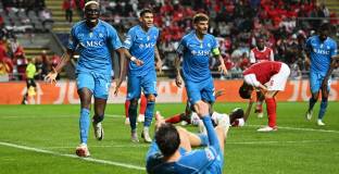 Късен гол носи радост на Наполи срещу Брага