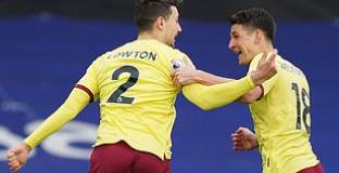 Кристъл Палас - Бърнли 0:3 