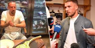 Подолски защити Рибери