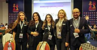 Лудогорец поздрави българския национален отбор по шахмат за жени