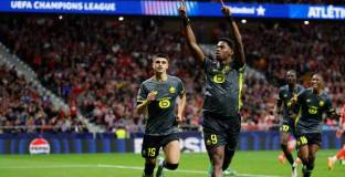 Лил обърна Атлетико Мадрид в Испания