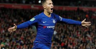 Ливърпул се предаде срещу Азар