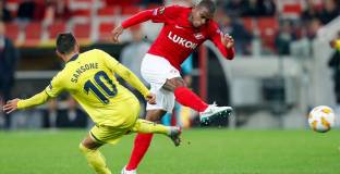 Спартак Москва и Виляреал поделиха по точка в мач с шест гола и две дузпи