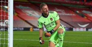 Лено е първият вратар на Арсенал от 8 г., без гол на „Анфийлд”