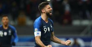 Жиру е вторият голмайстор в историята на Франция