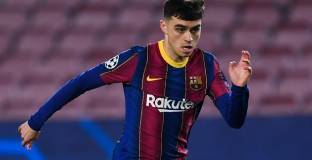 Педри се върна към тренировки