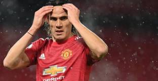 Кавани няма да играе срещу Милан