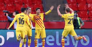 Реал Мадрид поздрави Барселона със спечелването на Купата