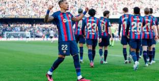 Валенсия се опита, но 3-те точки са за Барселона