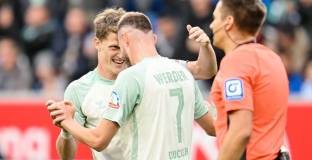 Вердер Бремен направи фамозен обрат срещу Хофенхайм 