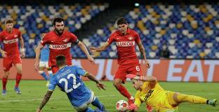 Наполи поиска преместване на мача със Спартак Москва в друг град 