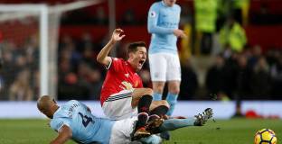 Играчи на Сити и Юнайтед се били след мача 