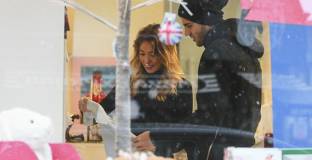 Алваро Мората с романтична разходка в Лондон