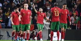 Дубъл на Бруно донесе победата на Португалия 