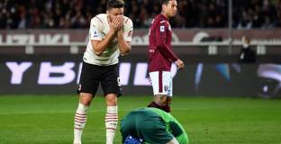 Милан загуби точки срещу Торино 