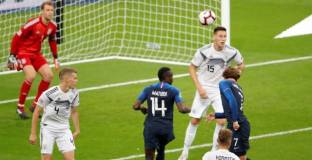 Страхотен Гризман помогна на Франция за обрат срещу Германия (видео)