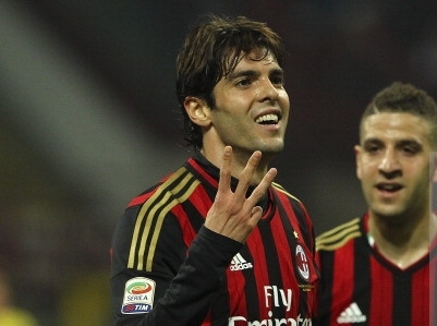 Класика за Милан, Кака с два гола в своя мач номер 300