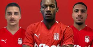 ЦСКА представи трима нови
