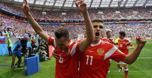 Русия - Саудитска Арабия 5:0 