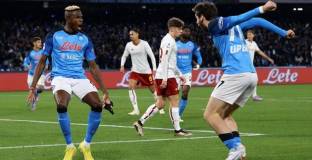  Наполи дръпна пред Интер след победа над Рома