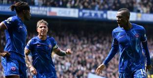 Челси с минимума над Евертън (видео)