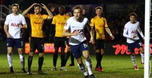 Нюпорт Каунти - Тотнъм 1:1 