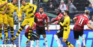 Дортмунд се изложи срещу Хановер (видео)