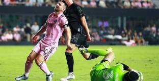 Интер за първи път от 10 мача не вкара с Меси в състава си