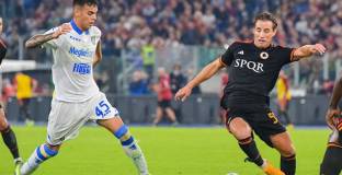 Гол на Лукаку помогна на Рома срещу Фрозиноне