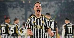 Хеттрик на Милик помогна на Юве да стигне до 1/2-финалите за Купата