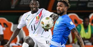Конго се справи с Гвинея и се класира за 1/2-финалите на КАН
