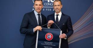 Шевченко: Обсъдихме с Чеферин въпроса с недопускане на руснаците в турнирите 