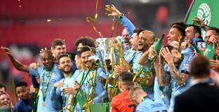 Дузпи донесоха Купата на лигата на Манчестър Сити