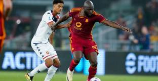 Лукаку донесе победата на Рома срещу Дженоа